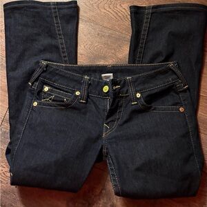 True Religion Dark Blue Women's Flare Jeans